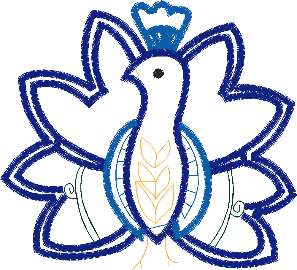 Applique   Peacocks  (15)