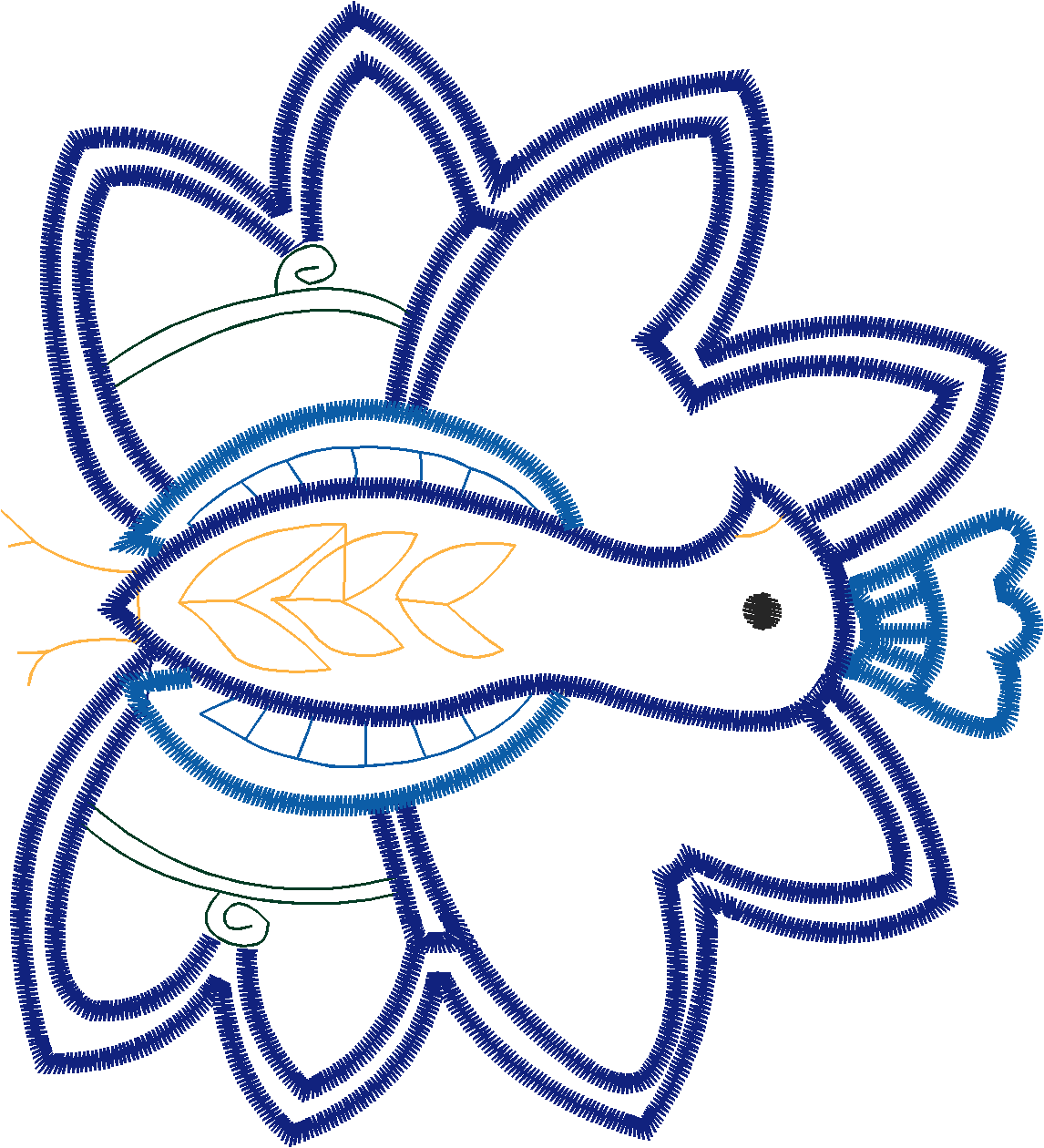 Applique   Peacocks  (16)