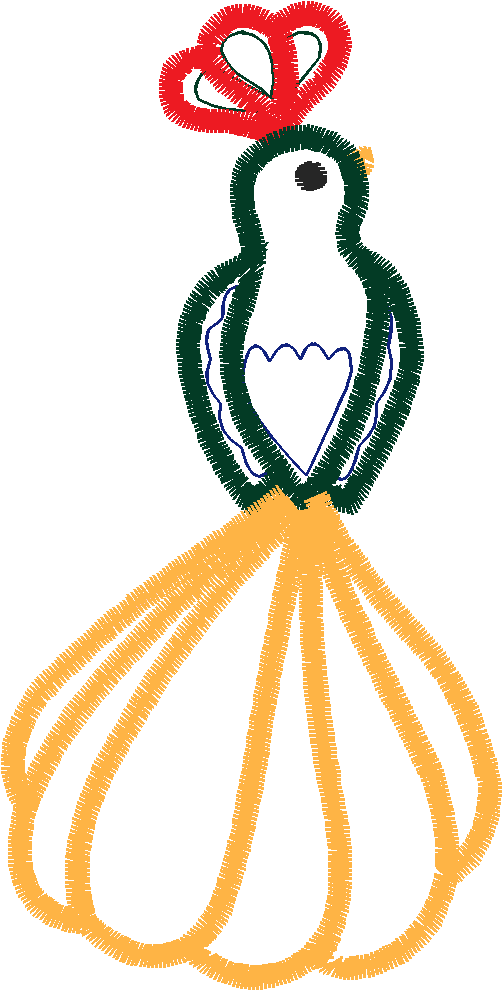 Applique   Peacocks  (7)