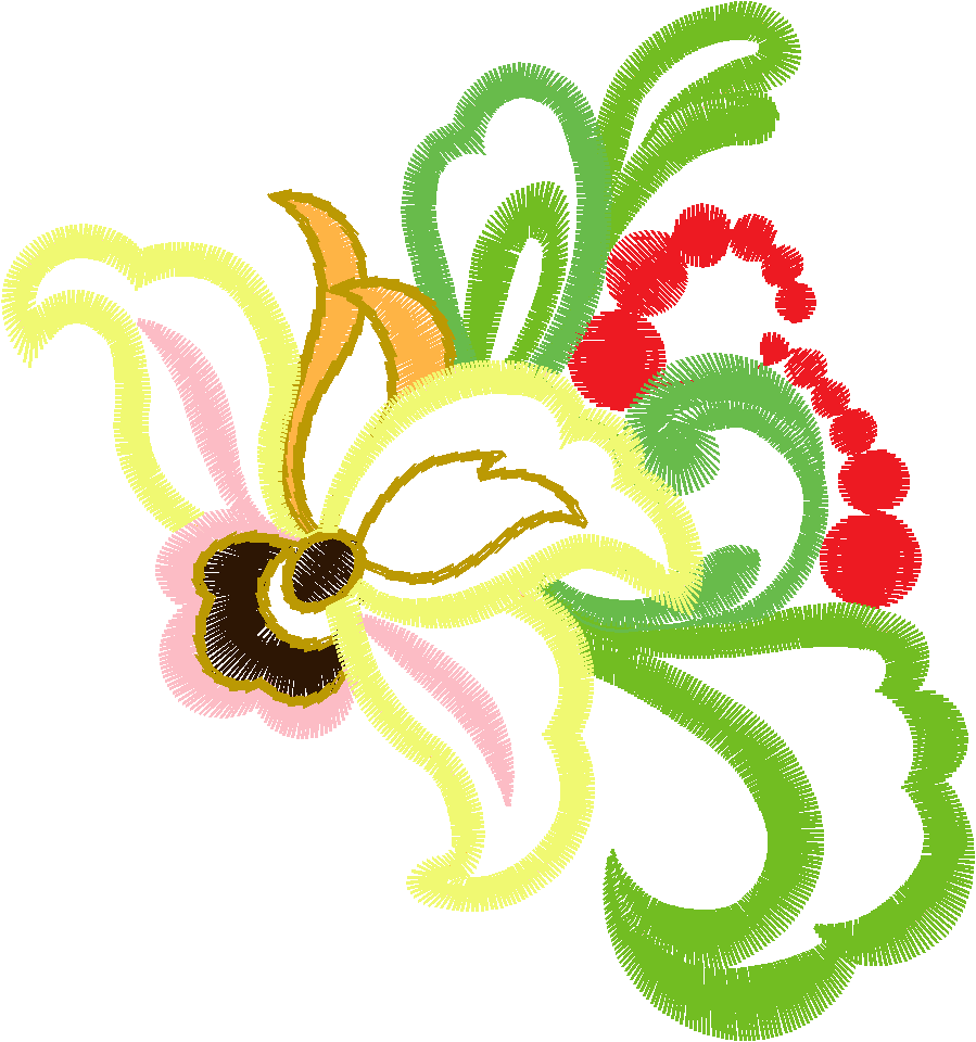 Fanciful garden freebie 4x4