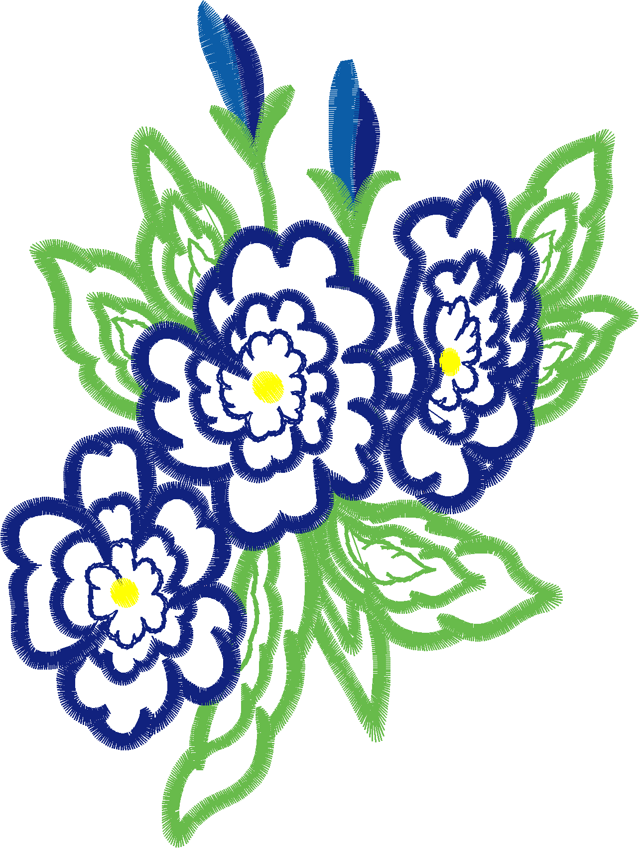 Sew swell bouquet