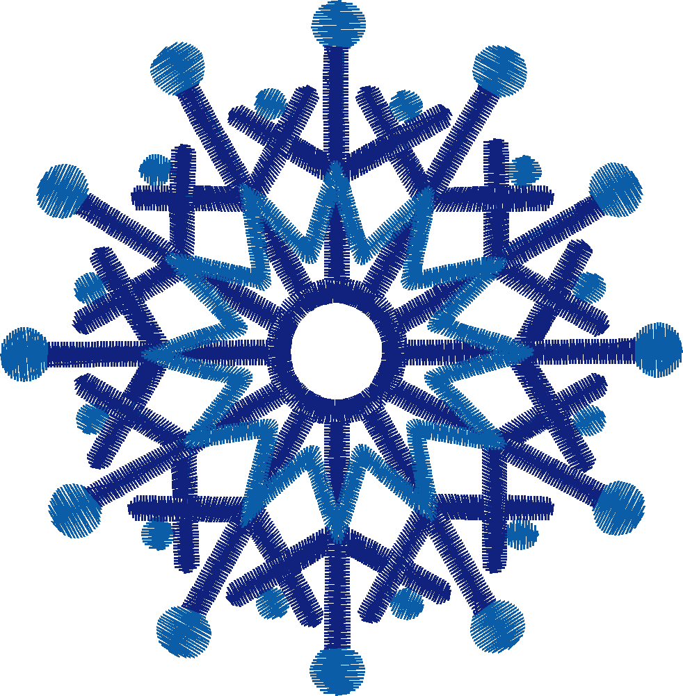 Snowflake Many Balls