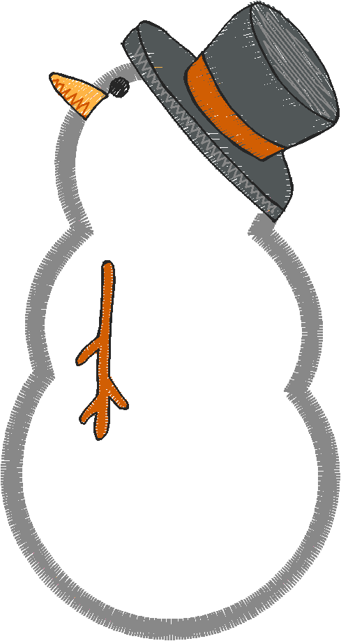 Applique   Snowmen 2  (10)