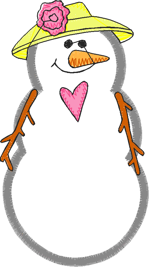 Applique   Snowmen 2  (11)