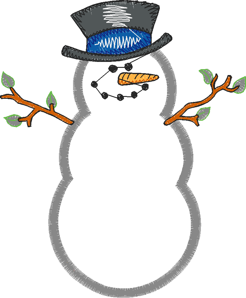 Applique   Snowmen 2  (16)
