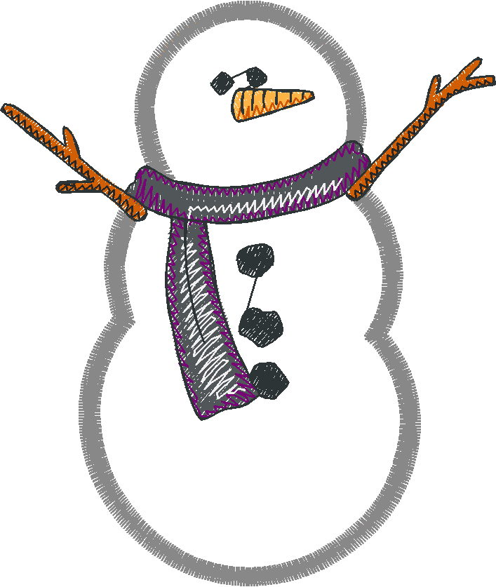 Applique   Snowmen 2  (18)
