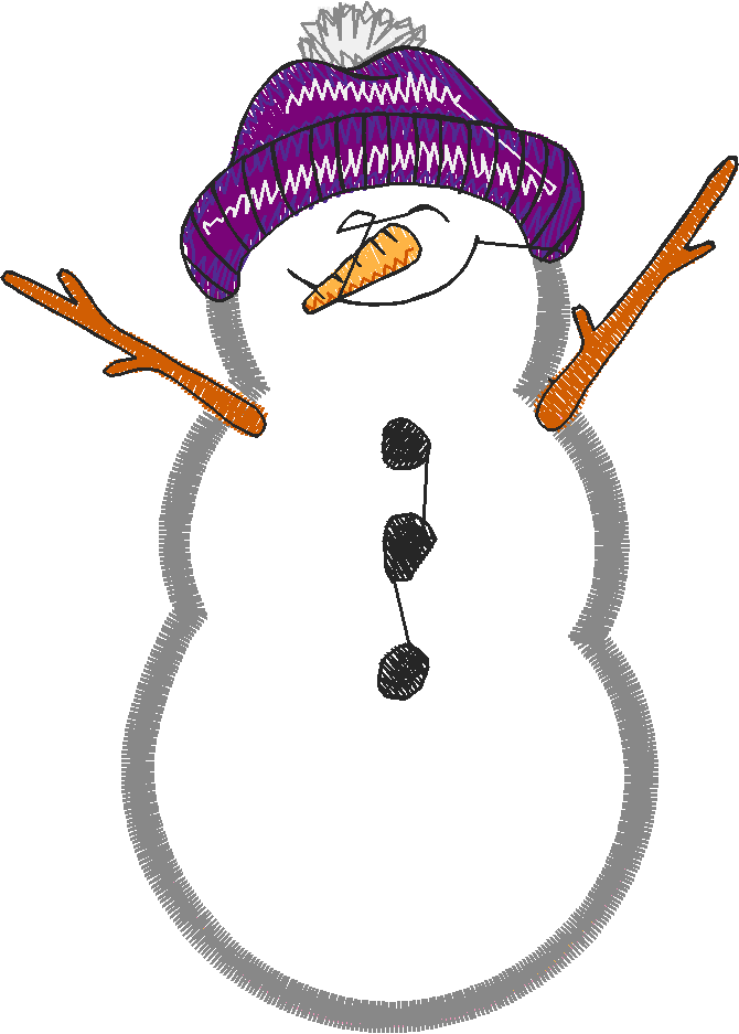 Applique   Snowmen 2  (2)