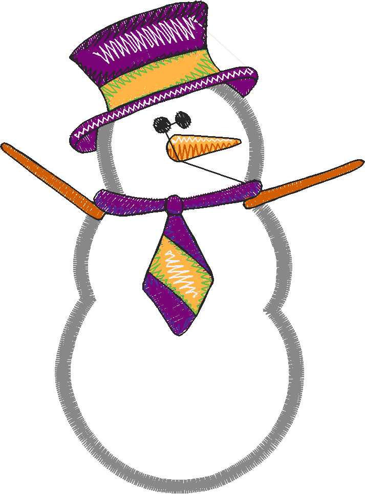 Applique   Snowmen 2  (6)