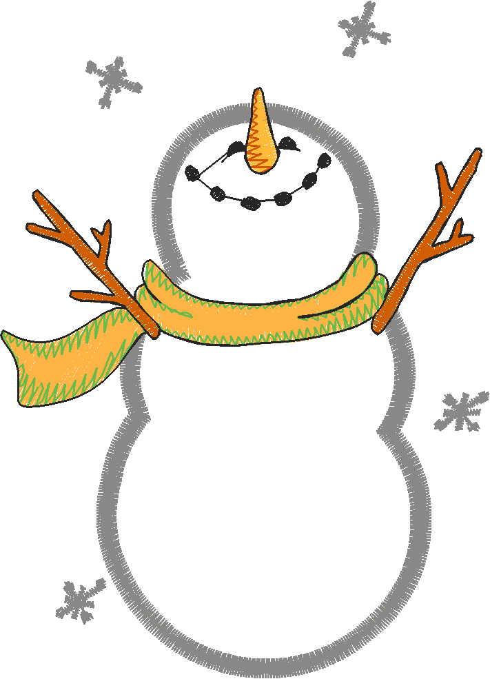 Applique   Snowmen 2  (7)
