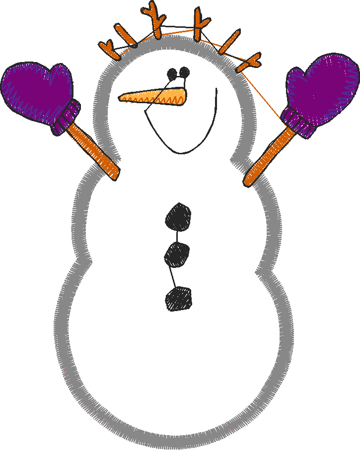 Applique   Snowmen 2  (9)