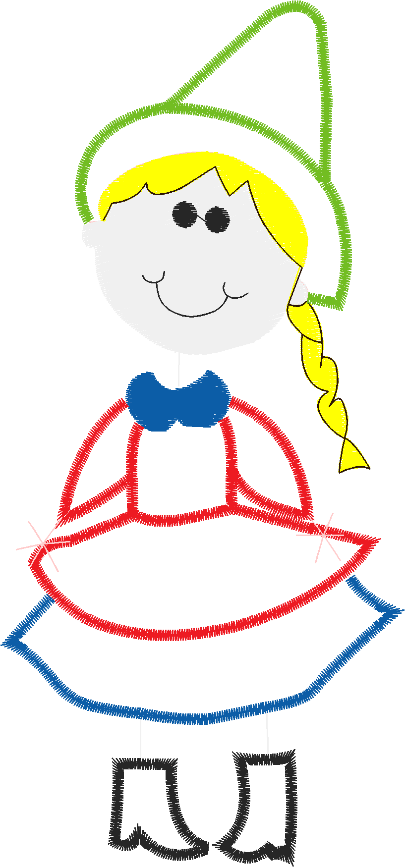 Applique   Stick Kids  (14)