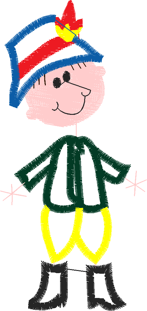 Applique   Stick Kids  (15)