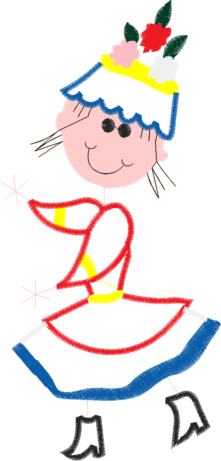 Applique   Stick Kids  (20)