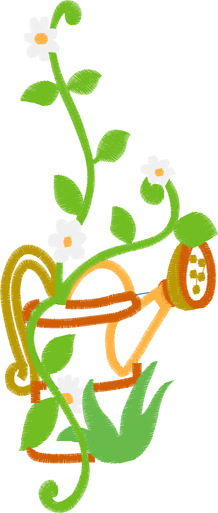 Applique   Watering Cans  (3)