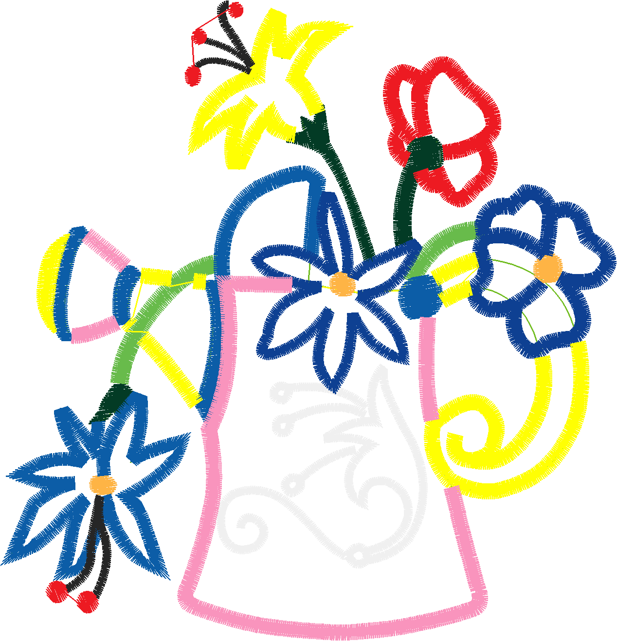 Applique   Watering Cans  (6)