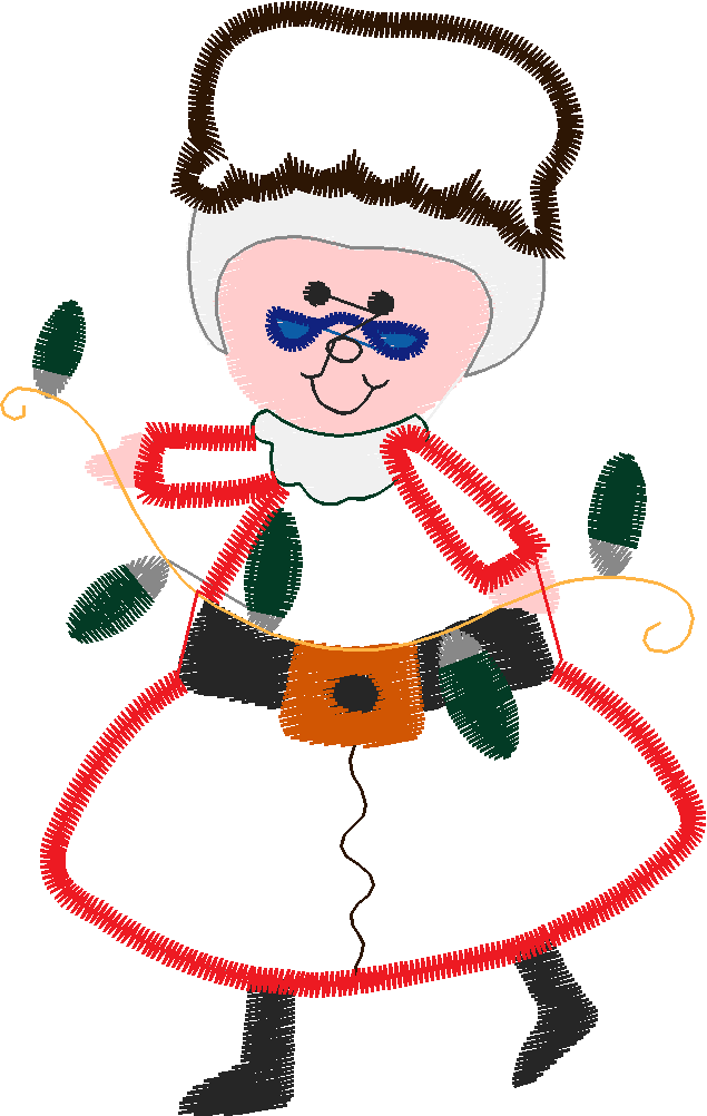 Applique   Mrs Santa  (1)