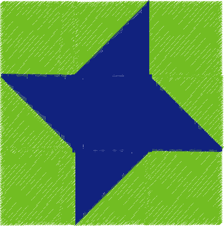 Block 9 Patch Star