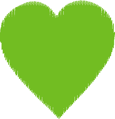 Shape Heart 1.5in 38mm