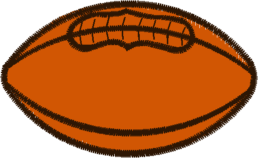 Filled Football