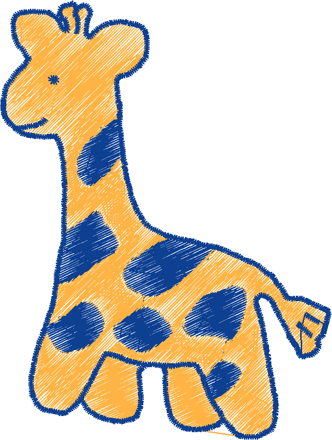 Giraffe frise