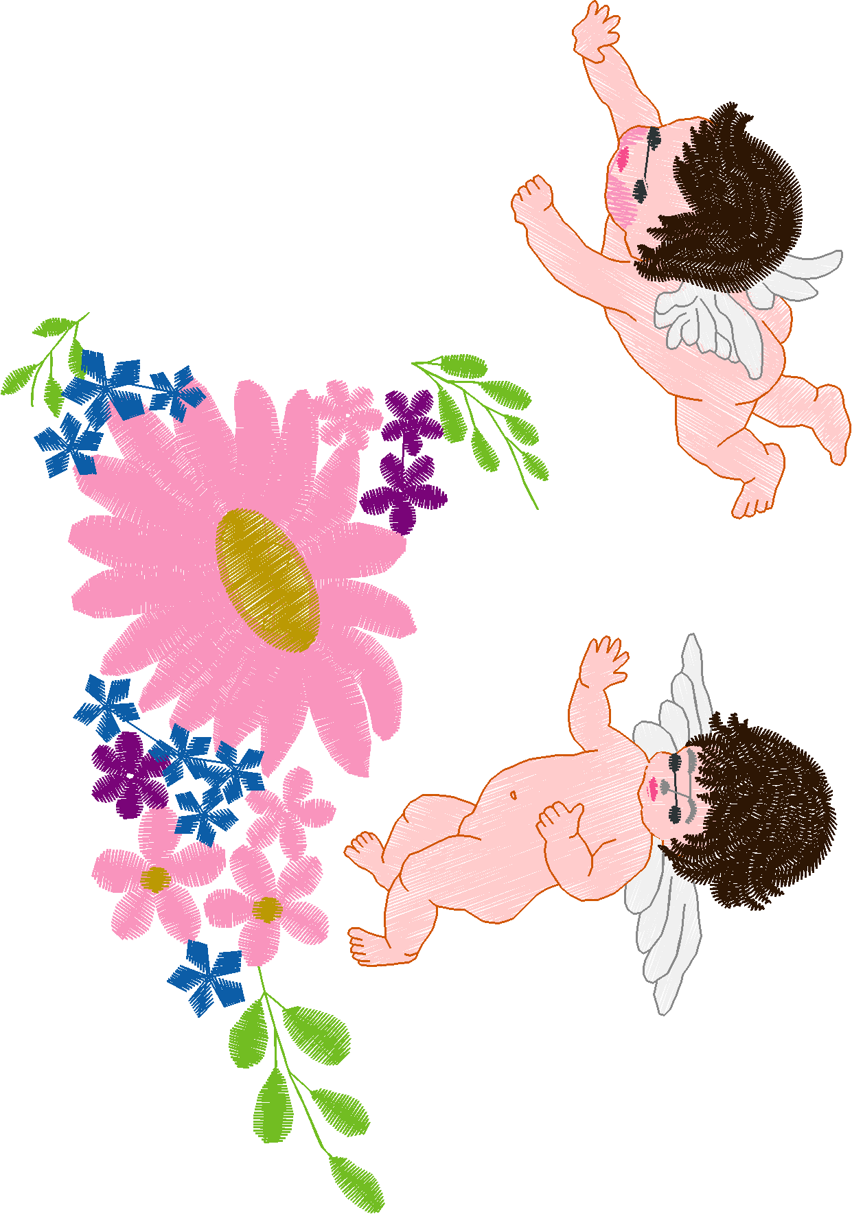 Baby Angels 3   Jumbo  (3)