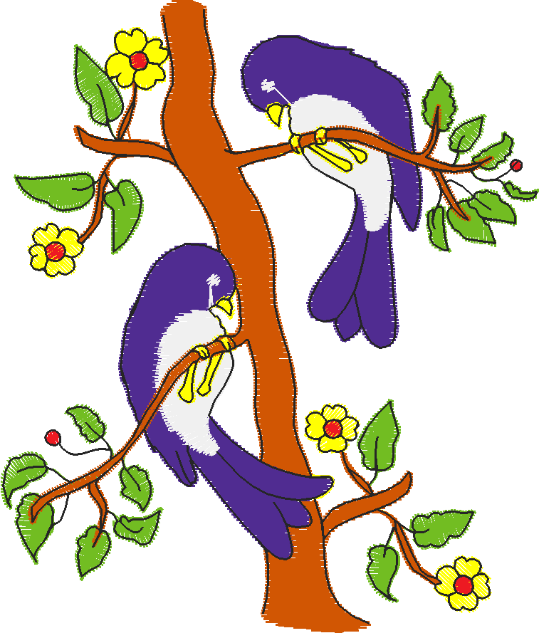 Birds & Flowers 1  (3)