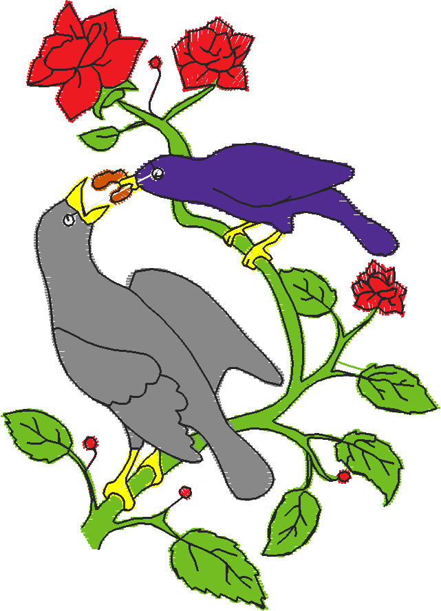 Birds & Flowers 1  (6)