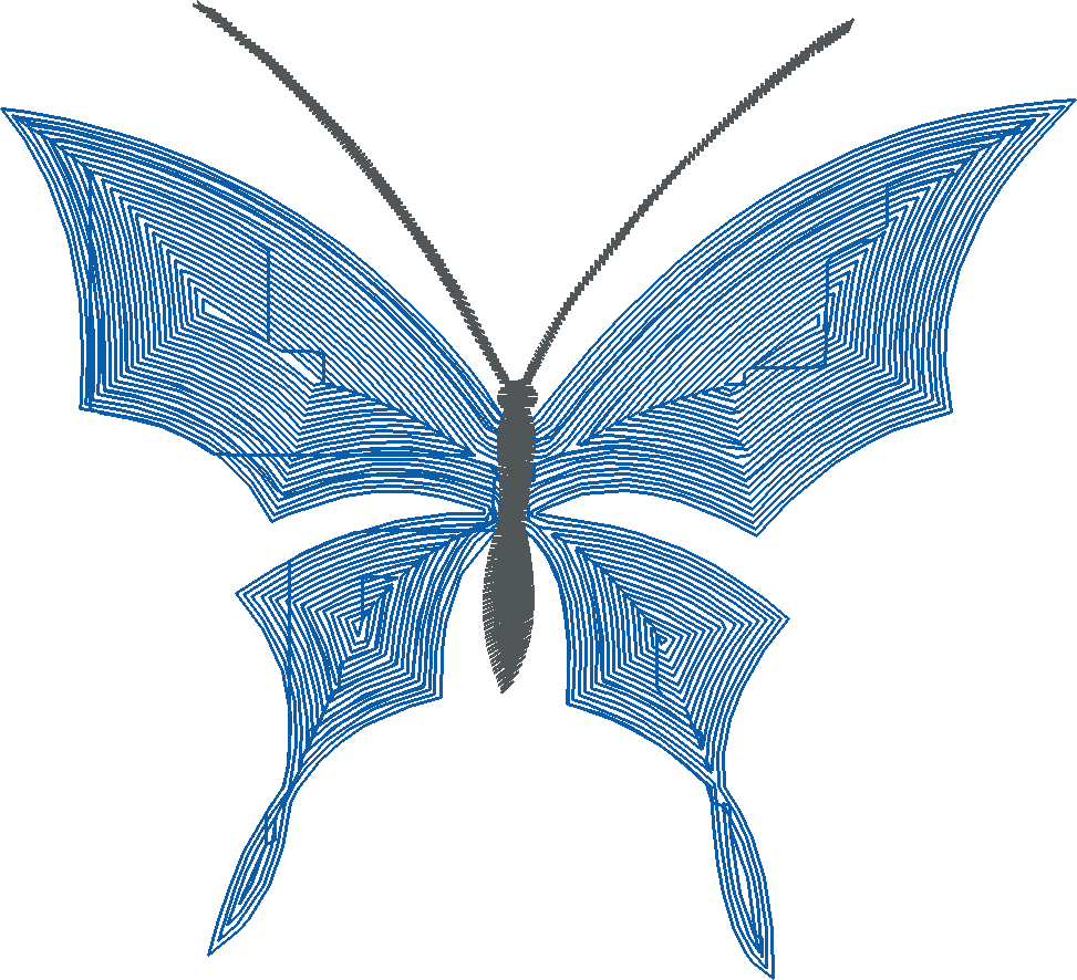 Butterflies Borderless Collection