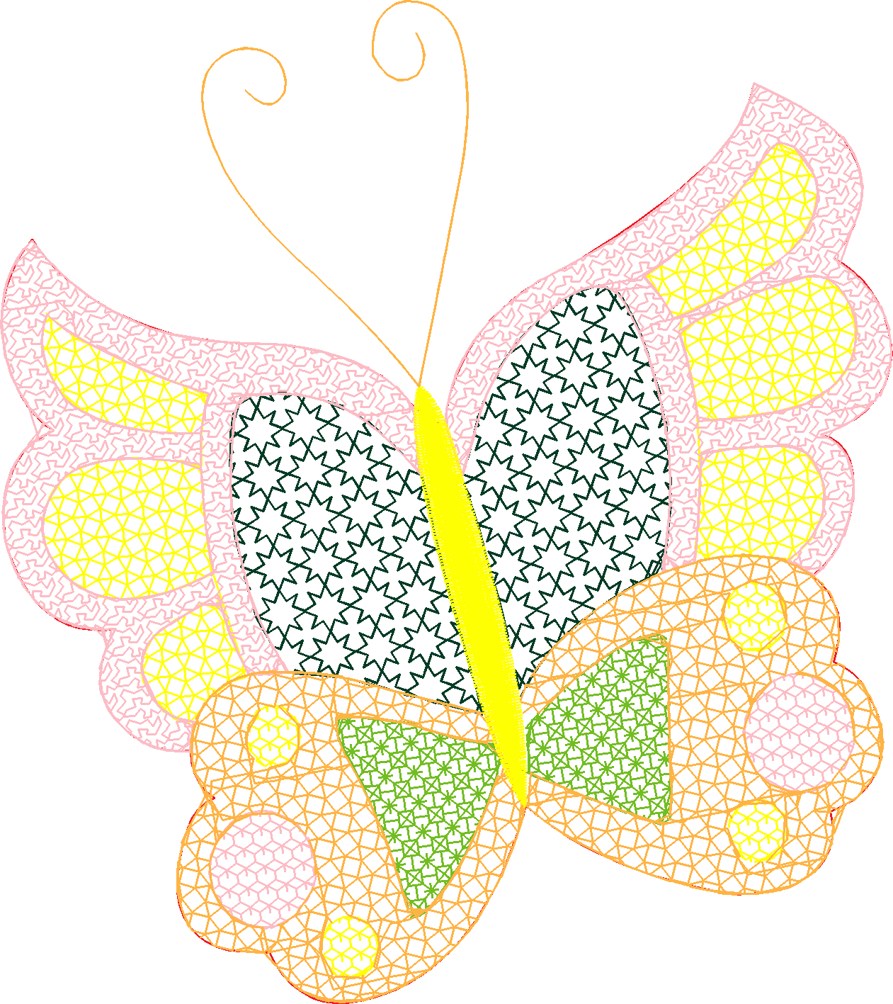 Butterflies 31   Mylar  (14)