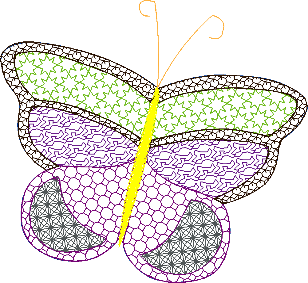 Butterflies 31   Mylar  (17)