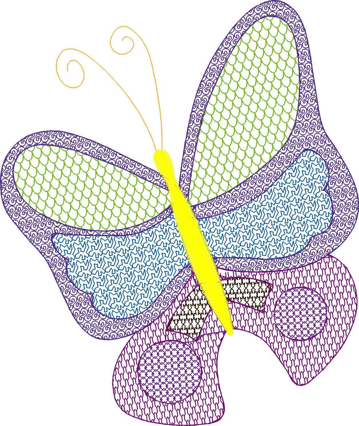Butterflies 31   Mylar  (20)