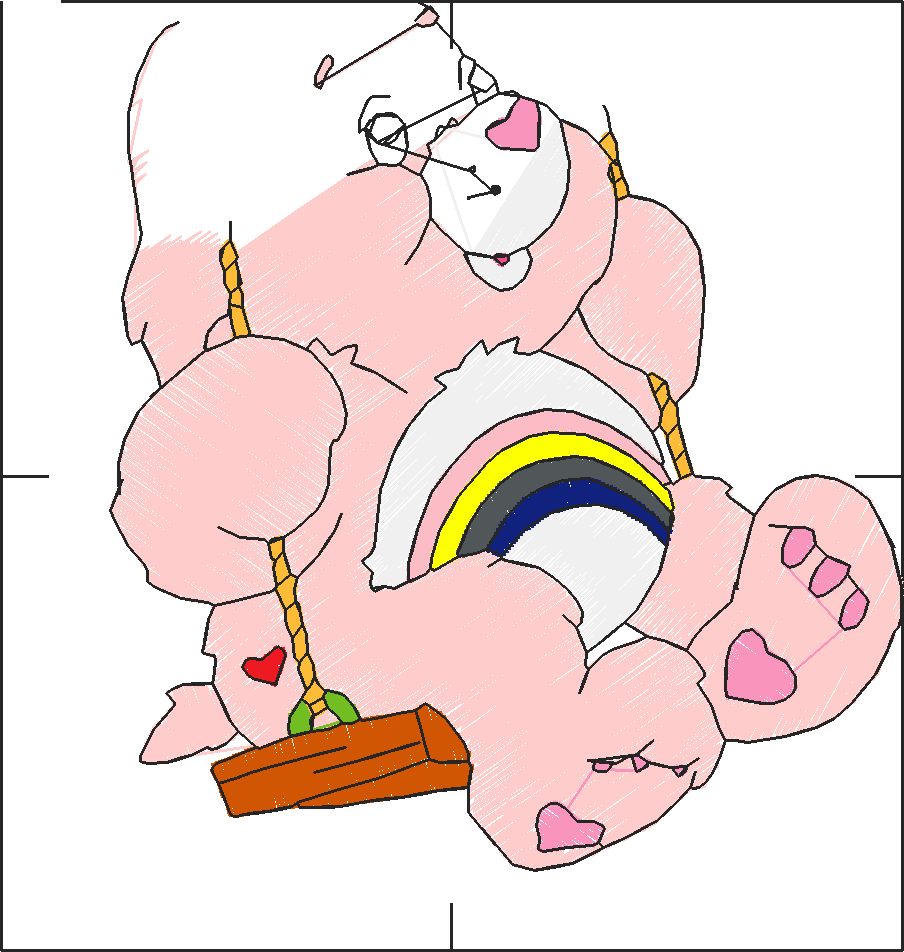 Cheer Bear On Swing Re Done 2 Bottom
