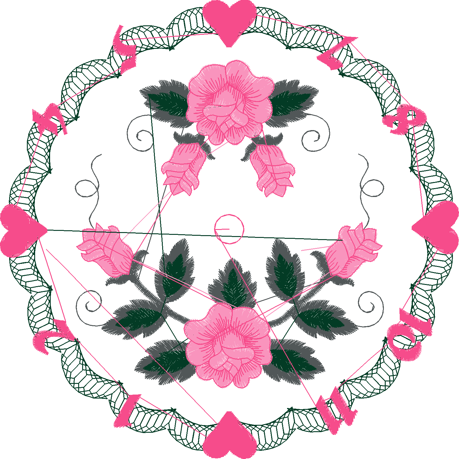 Rose Round