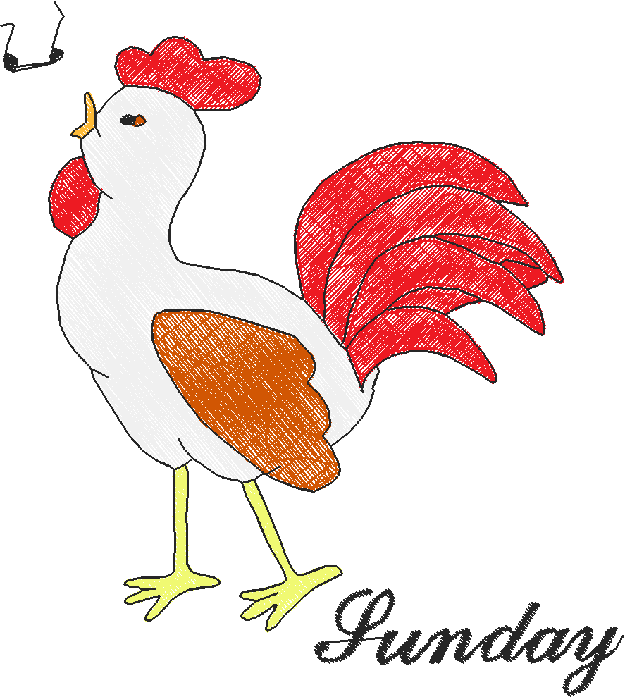 Days Of The Week   Chicks  (4)