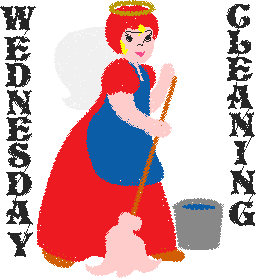 Days Of The Week   Cleaning Angels  (1)