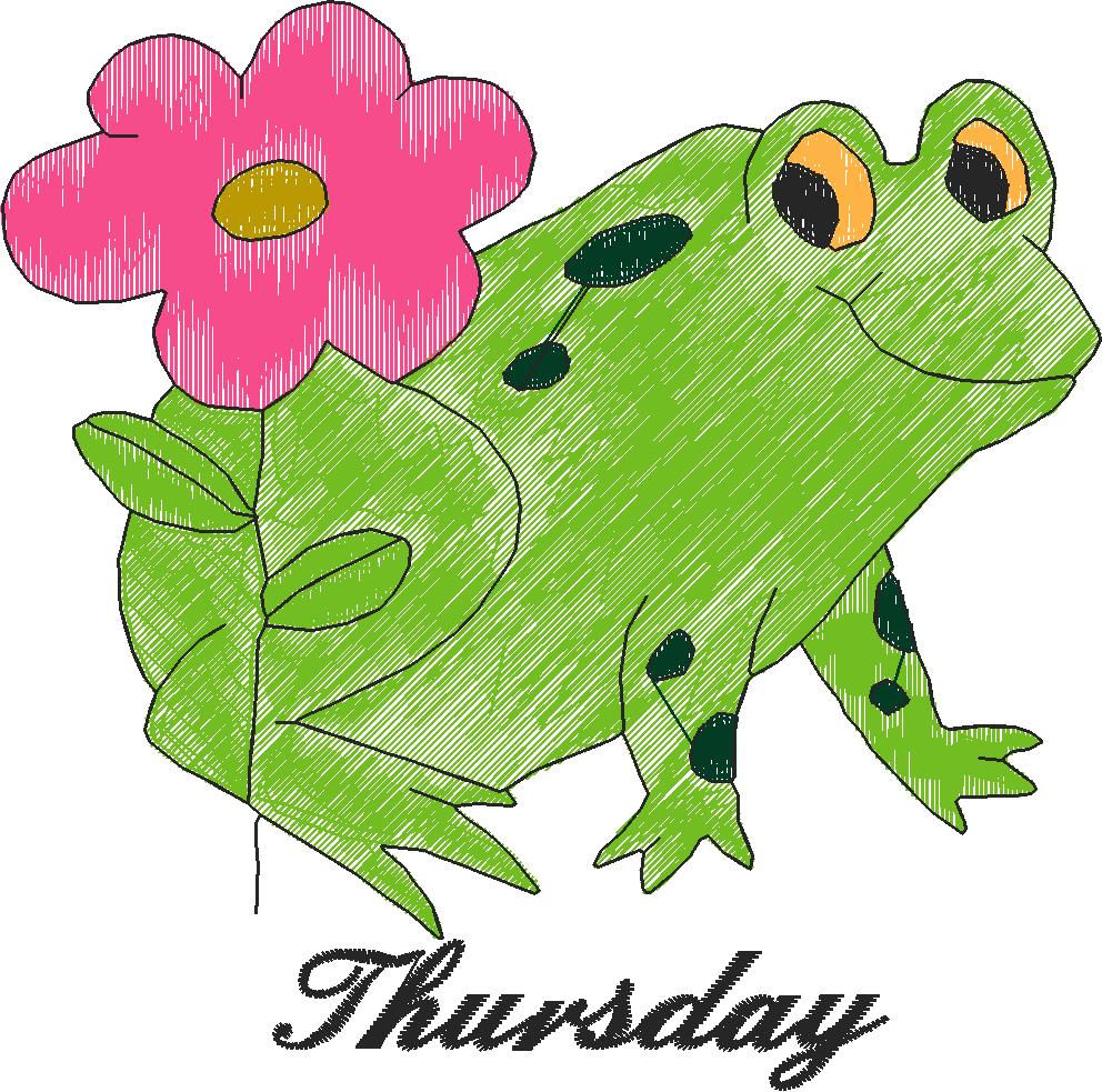 Days Of The Week   Frogs  (5)