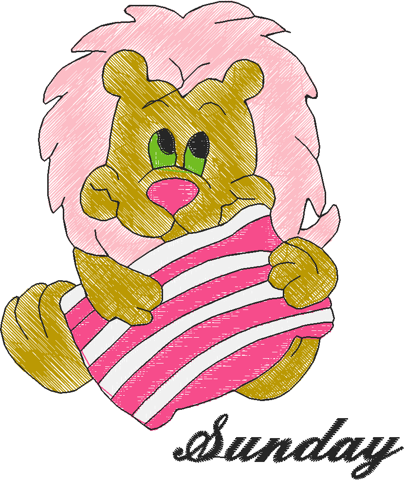 Days Of The Week   Lions  (4)