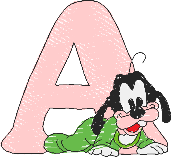 Disney baby alphabet