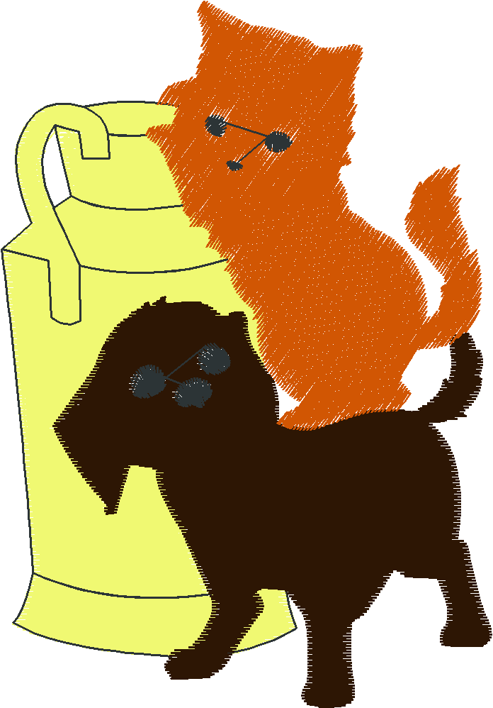 Dog and Kitty