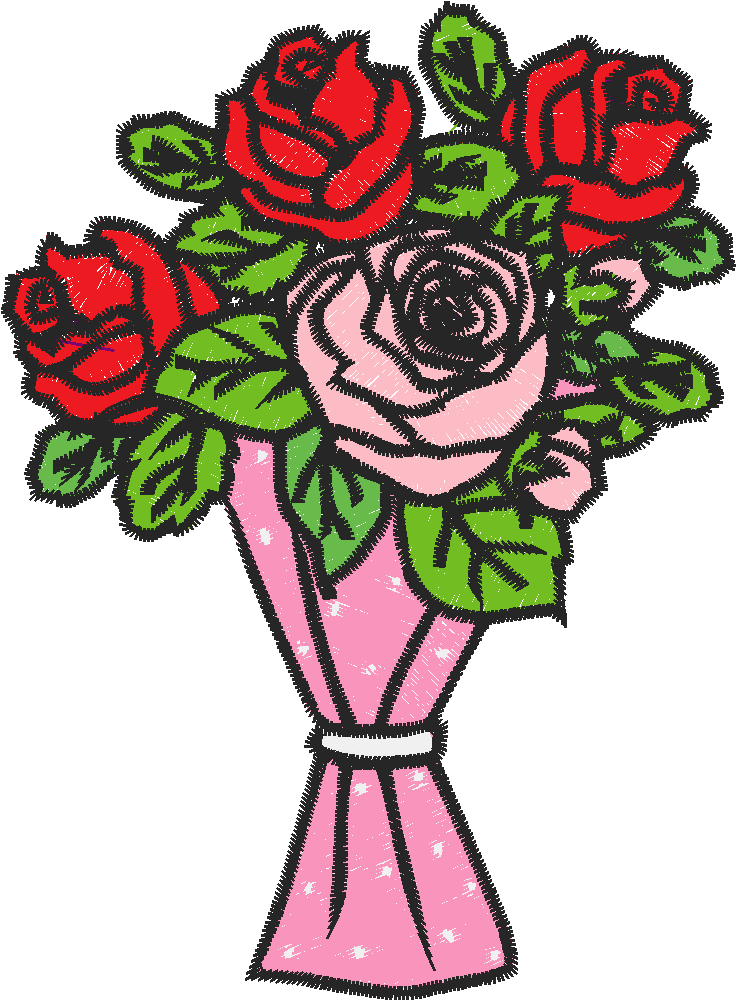 Double Beauty   Flowers In Vases 1  (9)
