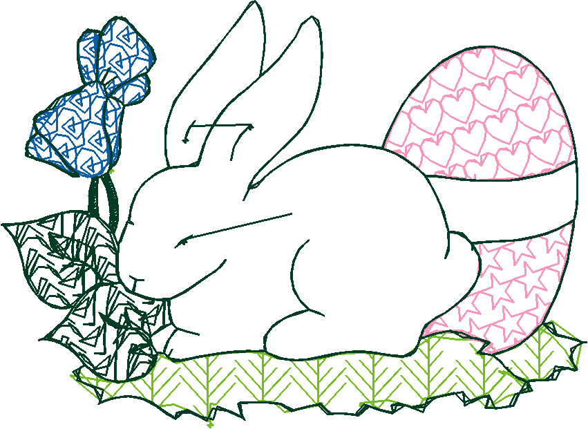 Easter 21   Time Fun Colour Work (5)