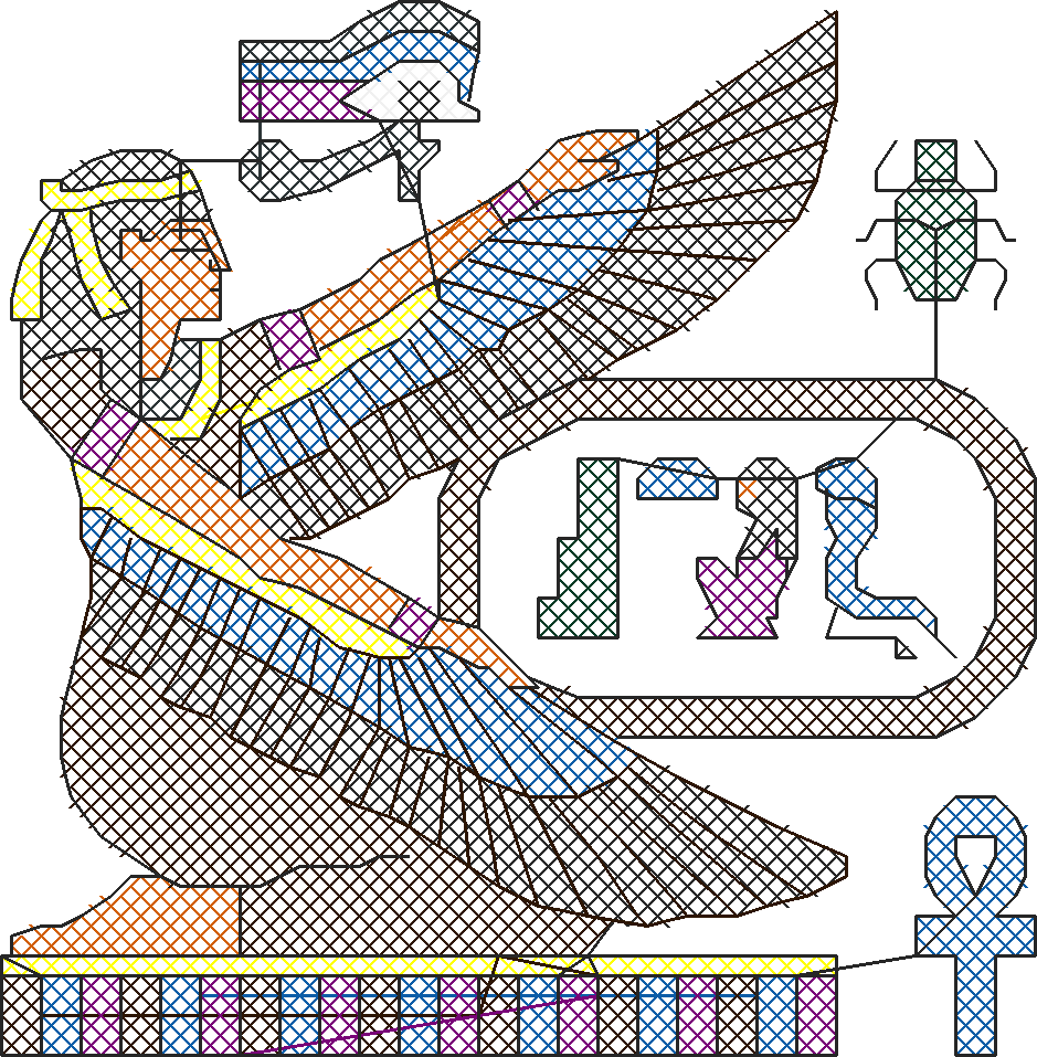 Egypt 1   Cross Stitch (7)