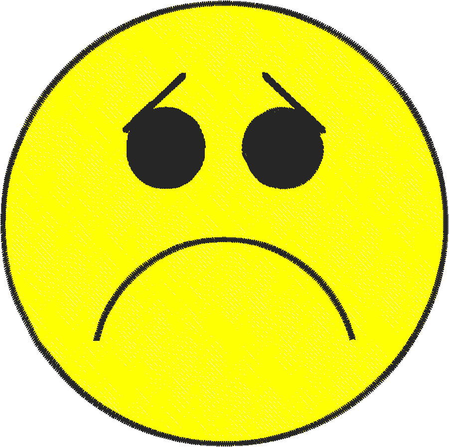 sad face