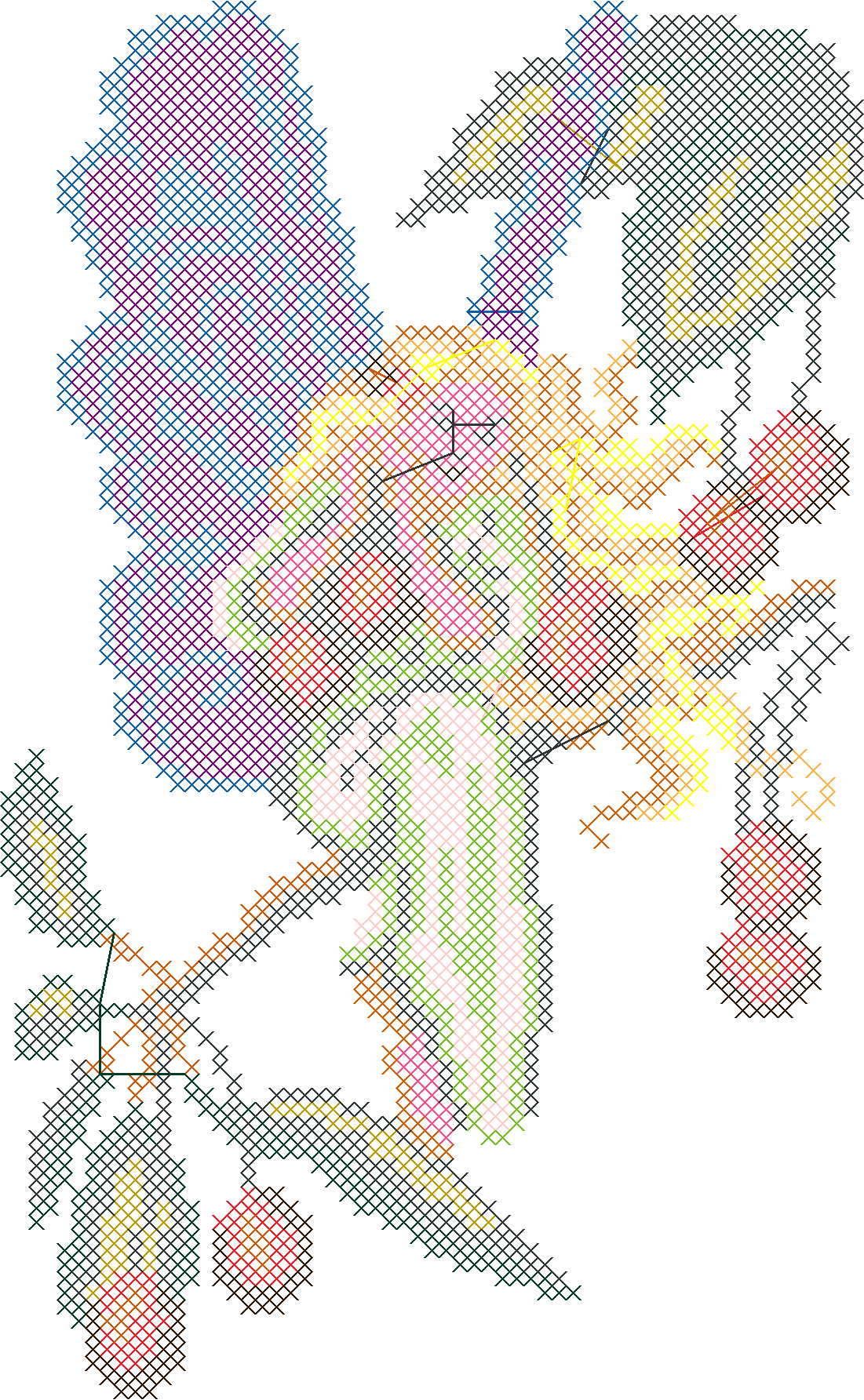 Fairies 13   Cross Stitch  (5)
