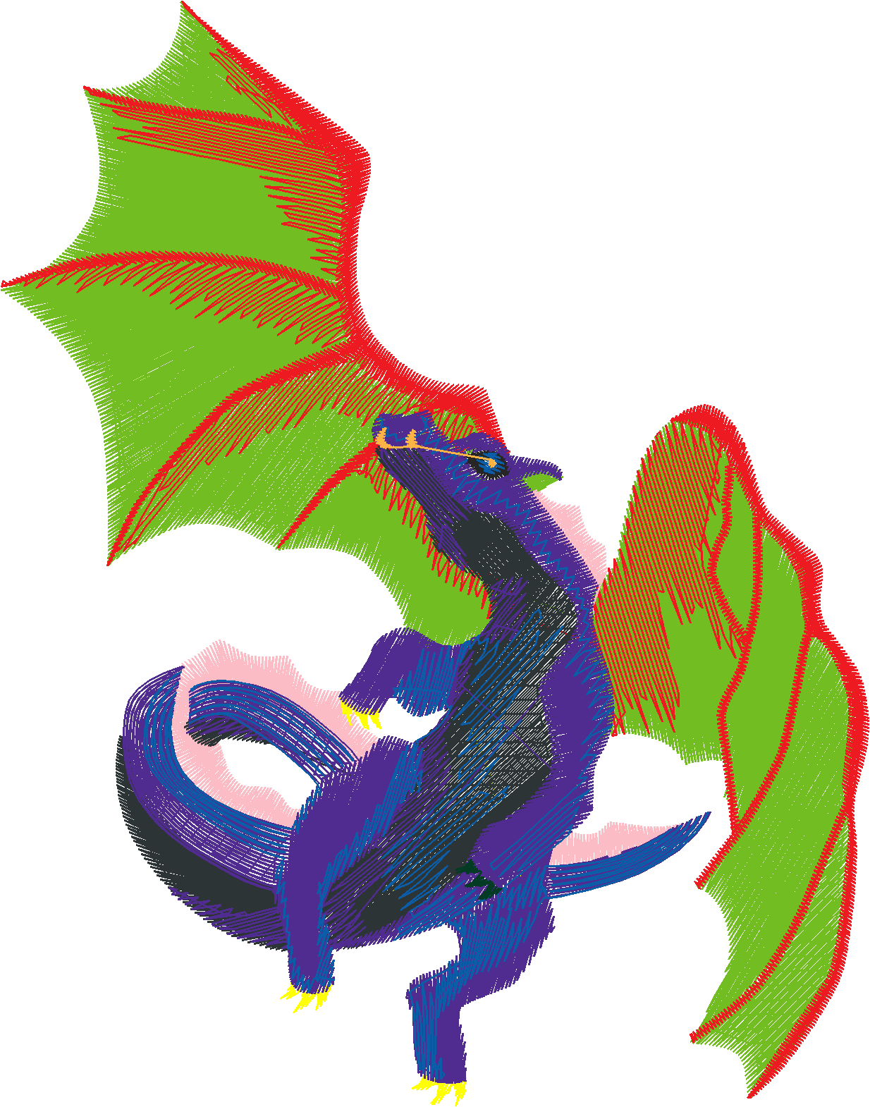 Fairies 14 With Dragons  (9)