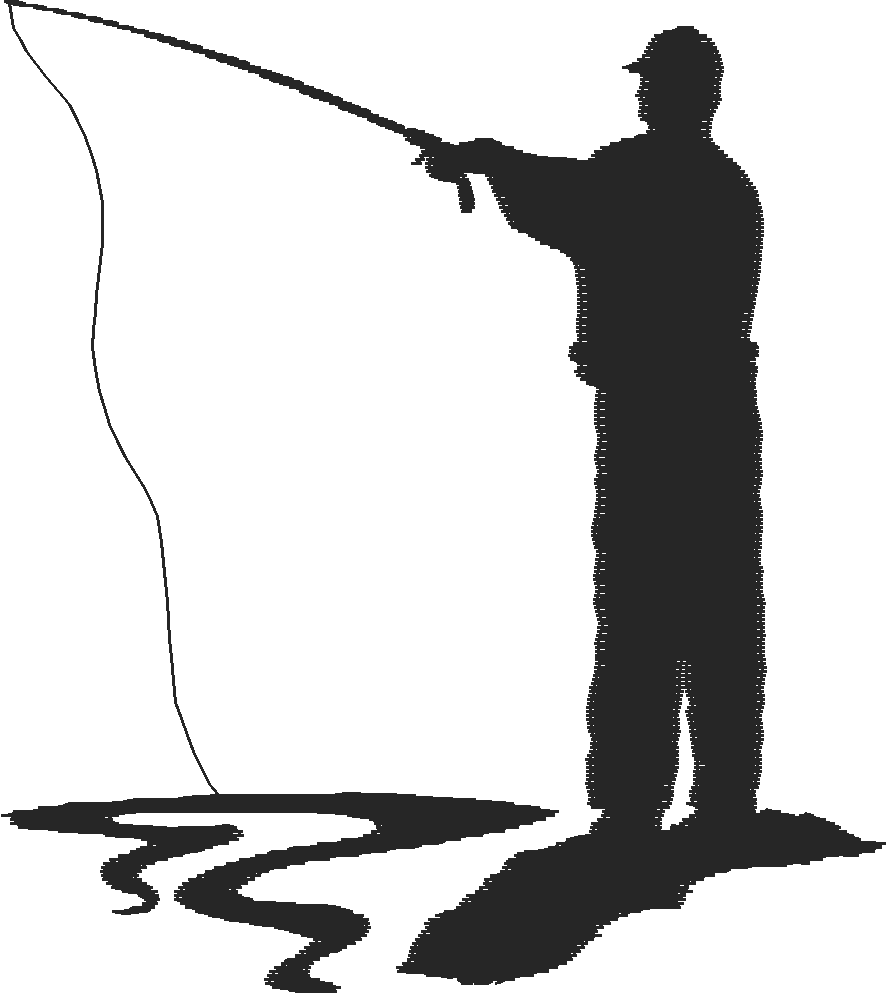 Fisherman Silhouettes