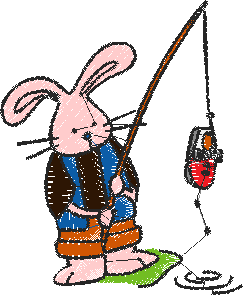 Fishing Bunnies