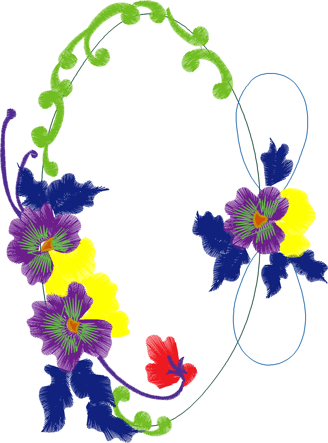 Floral 205  (90)