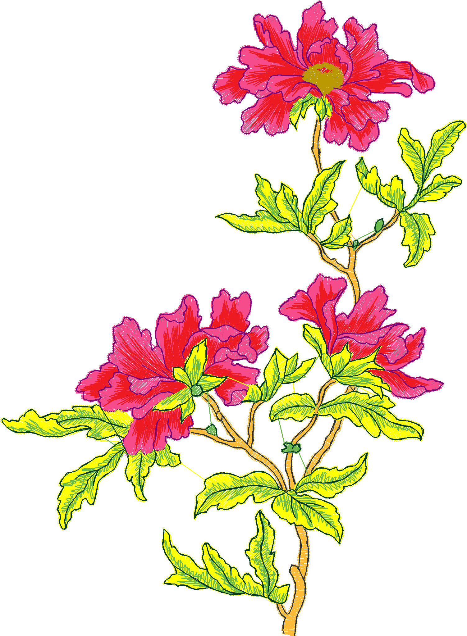 Floral 211  (80)#