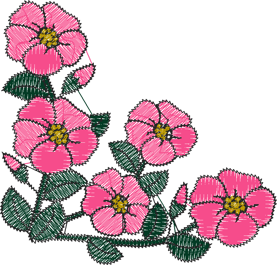 Floral Corners